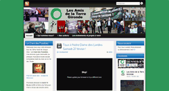 Desktop Screenshot of amisdelaterregironde.org